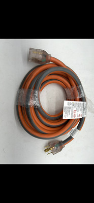 RIDGID 25 ft. 10/4 Heavy Duty Outdoor L14-30 Amp Generator Extension Cord