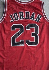 Michael Jordan Chicago Bulls Signed/Autographed Pro Style Jersey W/ COA 🔥🔥