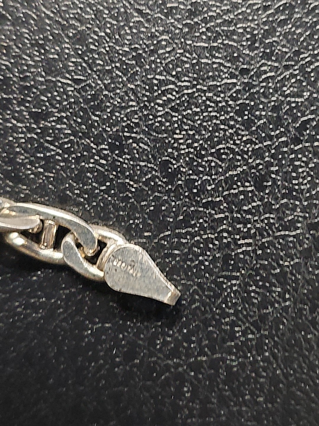 Solid Sterling Silver Mariner Link Chain Bracelet… - image 6