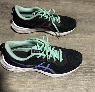 Women's Asics Versablast 2, Color Black/Amethyst