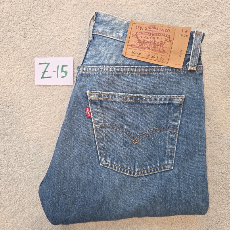 Vintage 1998 Levi’s 501XX 30x40 STF Made in USA!! Measures 29x36
