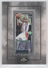 2003-04 Topps Rookie Matrix Mini Framed Auto Richard Hamilton #MA-RH Auto 0p5