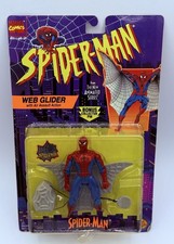 ToyBiz Spider-Man Web Glider with Air Assault  Spider-Man Animated Marvel NEW