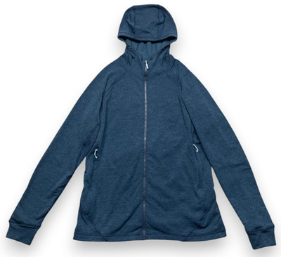 Rab Nexus Hoody Jacket Womens XL Blue Full Zip Hoodie Fleece Thermic Hiking