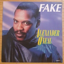 Vinyl Single Alexander ONeal -Fake Tabu Rec. ...