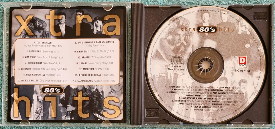 Xtra 80's Hits 1998 CD Culture Club, Spandau Ballet, Talking Heads, Duran Duran Foto 2 de 4