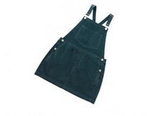 Urban Outfitters Overall Dress Dressall Teal Velvet Size Medium