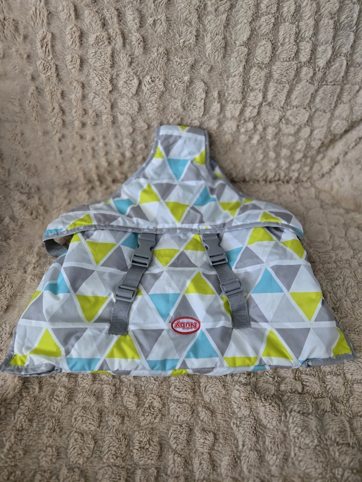 NUBY TODDLER PORTABLE CHAIR COVER ( HIGH CHAIR) ,GRAY,WHITE TEAL LIME PRINT
Opens in a new window or