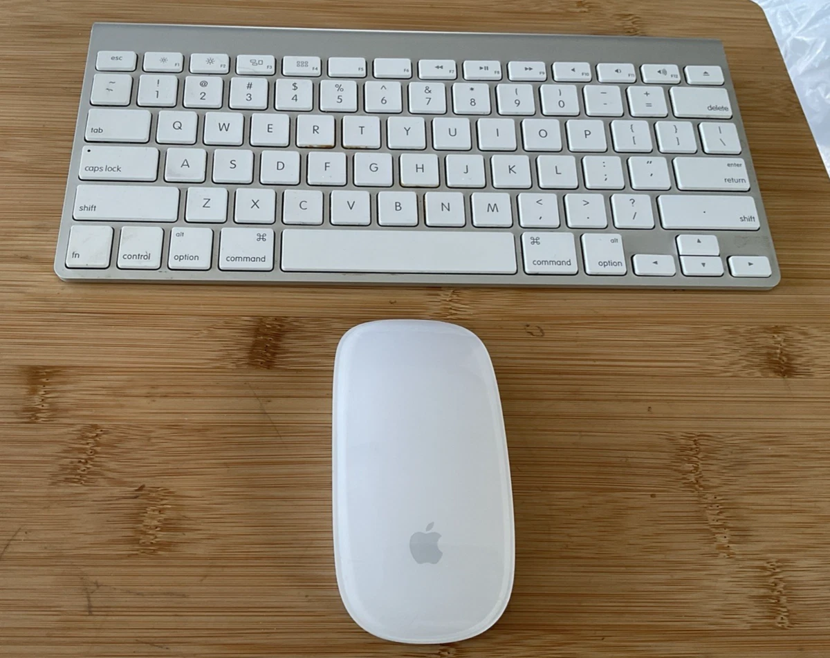 【Apple純正】Wireless Keyboard&Magic Mouse Preços baixos em Pacotes de teclado e mouse sem fio para