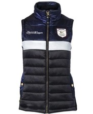 Holland Cooper Loxley Panelled Gilet Size Large - Ink Navy