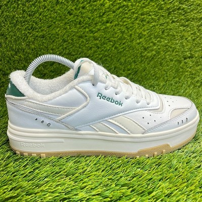 Reebok Club C Vintage Retro Womens Size 9 White Athletic Leather Shoes Sneakers