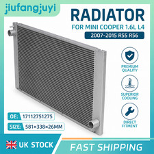 RADIATOR FITS MINI COOPER/S/COUPE/CLUBMAN/ONE R55/R56/R57/R58/R59/R60 New UK
