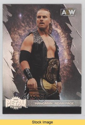 2022 Skybox Metal Universe AEW All Elite Wrestling Spectrum Adam Page READ 1g4p