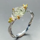 Jewellery Natural Tourmaline Ring 925 Sterling Silver Size 6.5 /R465016