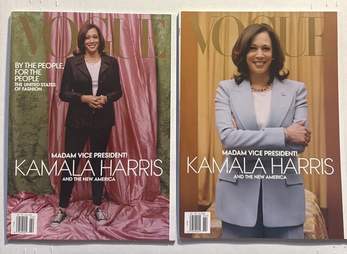 VOGUE Special Double Issue FIRST VICE PRESIDENT ELECT KAMALA HARRIS Cover - 第 1/5 張圖片