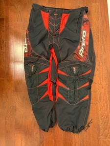 Proto Paintball Red Black Pants Size X-Large