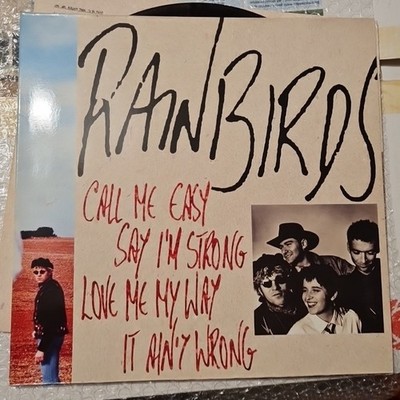 Rainbirds Call Me Easy, Say I'm Strong.. LP 12'' Vinyl Gatefold Mercury 1989