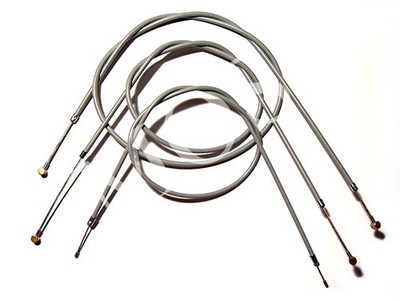 MZ RT 125/1/2 1 set Bowden cables gray