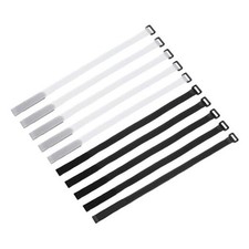 10 Pcs Reusable Battery Tie Down Straps, 0.8" x 16" Nylon Multipurpose