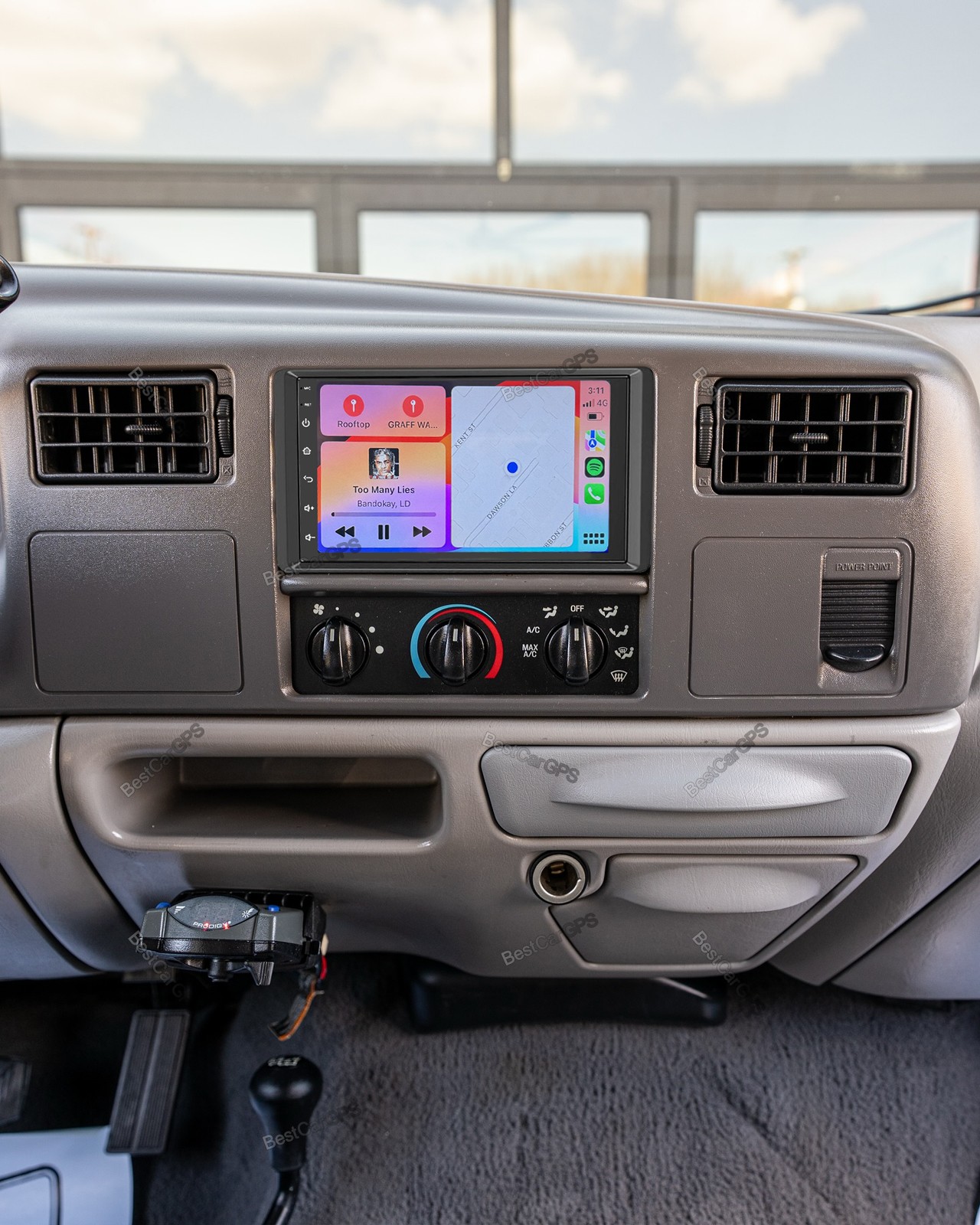 32G For Ford F250 F350 1999-2004 Android 15 Carplay Car Stereo Radio BT Sat Nav