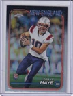 2024 Topps Chrome - Rookies Drake Maye #203 Prism Refractor (RC)