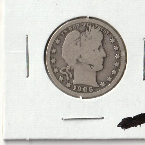 1906 Barber Quarter (VG)