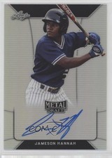 2018 Leaf Metal Draft Jameson Hannah #BA-JH1 Auto 0a2