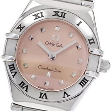 OMEGA Constellation Mini My Choice 1561.61 pink Dial Quartz Ladies Watch_920243