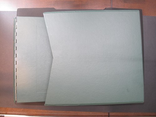 Scott Specialty Used Binder With Matching Dust Cover For New Zealand Metal Hinge