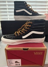Vans Sk8-Hi Tapered Ca Throwback Black- SIZE 6.5 US Mens/8 US Women-VN0A7Q62BLK