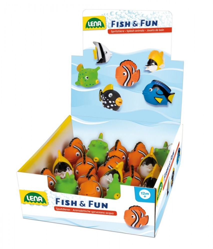 4006942779314 Рыбка Lena Splish Splash Fish 6,5 см, 18 шт.