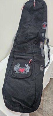Flow 165cm Snowboard Carry Bag Travel Case w/ Shoulder Strap Handles Black EUC