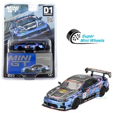 Mini GT 1:64 Nissan Silvia (S15) D-MAX #70 D-MAX Racing 2023 D1 Grand Prix #855