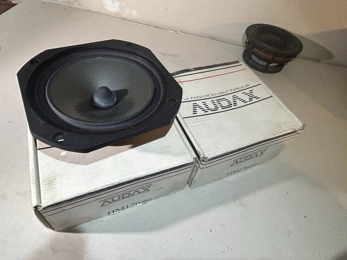 Rarissimes enceintes d'étagère Audax DAX-EKO RA40 Vintage, réglables - recherchons toutes