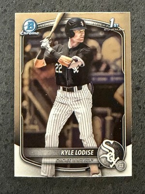 2025 Bowman Draft 1st Bowman Chrome #BDC-144 Kyle Lodise, Chicago White Sox