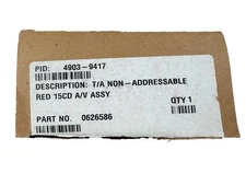 Simplex 4903-9417 Fire Alarm Horn Strobe Wall Red (NEW IN BOX)