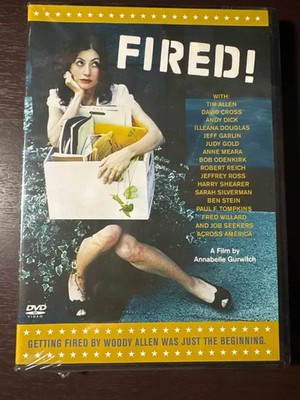 Fired DVD 2007 New Sealed Tim Allen David Cross Annabelle Gurwitch Shout Factory