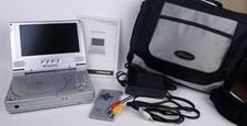 Polaroid PDV-0700 Portable 7" DVD Player w/ Accessories - Tested -