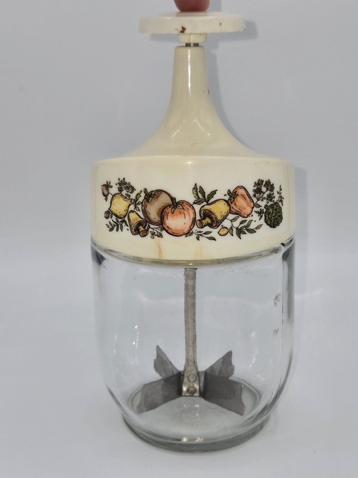 Vintage Gemco Corning Ware Spice of Life Food Nut Chopper