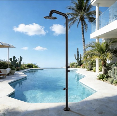 #ad #ad Brand New In Box Freestanding Outdoor Shower with Foot Wash $675.00