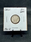 1921-D 90% Silver Mercury Dime (Key Date) VG - 8 Condition!