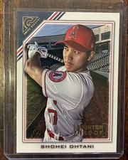2022 Topps Gallery Printer Proof Shohei Ohtani #190 - Angels Parallel SP