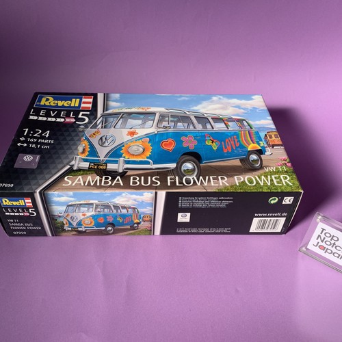 German Revell (Revell) 1/24 Volkswagen T1 Samba Bus Flower Power 07050 - Picture 6 of 14
