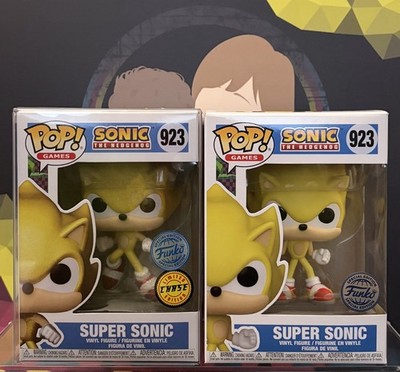 Funko Pop Bundle Super Sonic Chase & Common 1059 Special Edition
