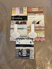 Scrapbooking 6"x6" paper pads