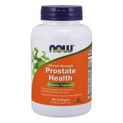 NOW FOODS, PROSTATE HEALTH Prostata Klinisch Stärke 90 Weichkapseln SUPER PREIS