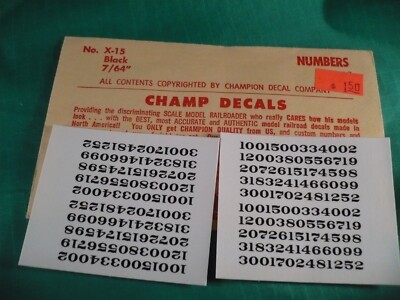 Champ Decals #X-15 7/64