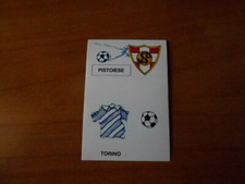 figurina  CALCIO FLASH "1988-scudetto-PISTOIESE+maglia 