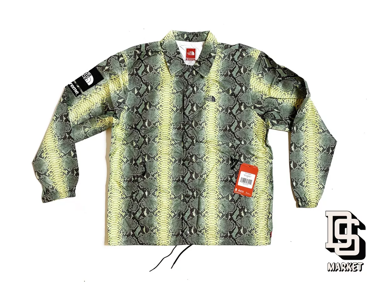 SUPREME THE NORTH FACE TNF SNAKESKIN TAPED SEAM COACHES JACKET