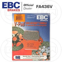 BremsbelÄGe Hintere EBC V-PAD FA436V Honda CBR RR 600 2007 2008 2009